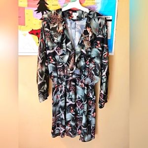 Johanna Ortiz for H&M Mini Ruffle Dress Size Large